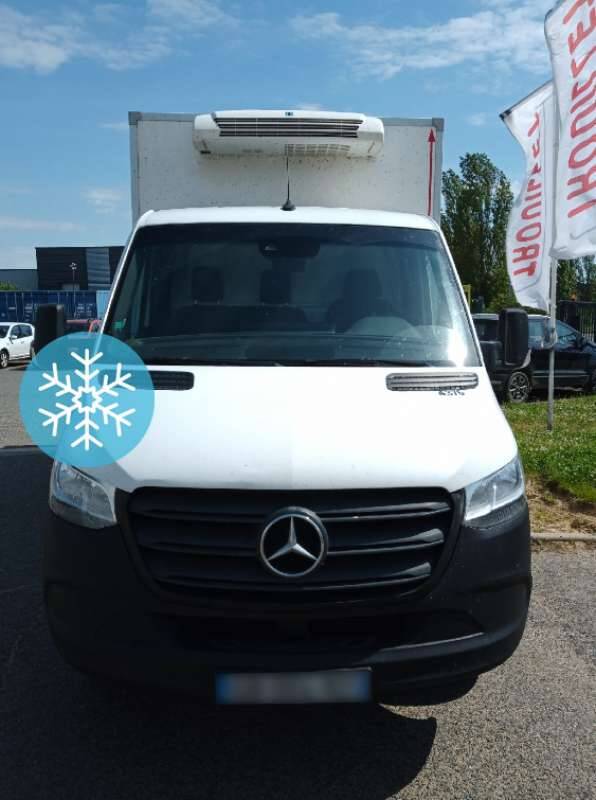 Mercedes Sprinter Chassis Cabine FRIGO 12M3 160 CV RJ HAYON CAISSE CAZAUX GROUPE THERMOKING V300 MAX SPECTRUM 3,5 T