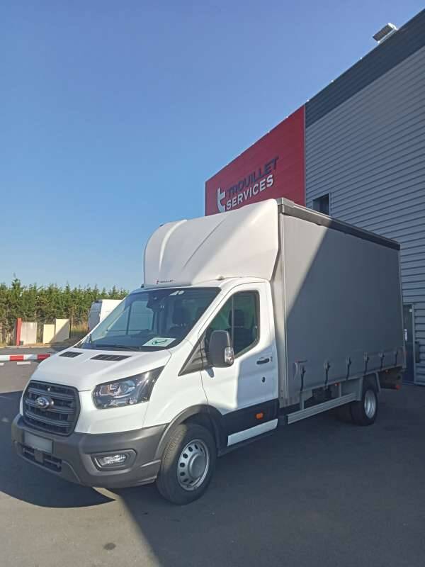 Ford Transit Chassis Cabine ROUES JUMELEES RIDEAUX COULISSANTS  170 CV 3,5 T