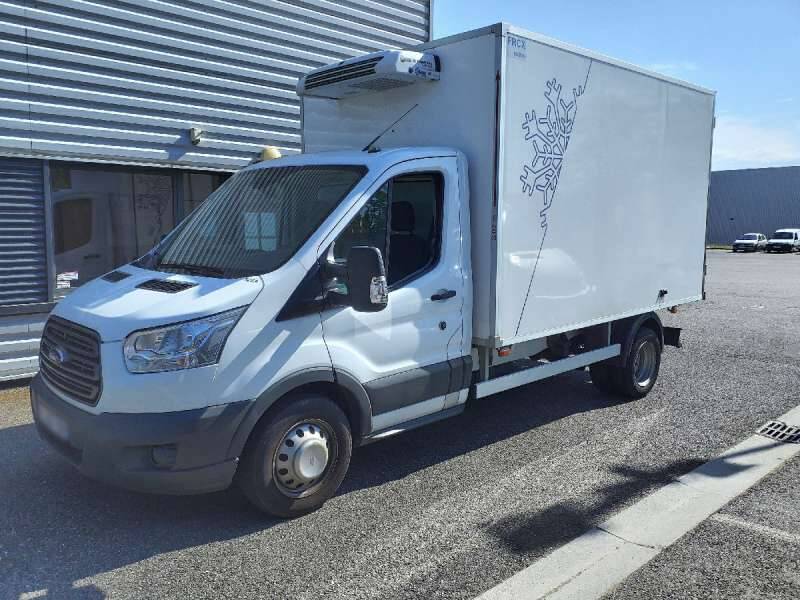 Ford Transit Chassis Cabine 12M3 130 CV RJ CAISSE CAZAUX GROUPE THERMOKING V300 MAX 3,5 T