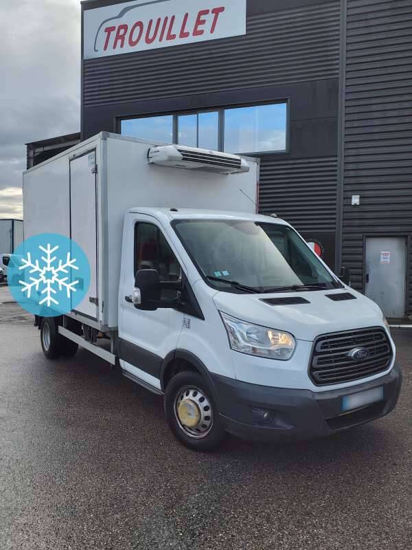 Ford Transit Chassis Cabine 12M3 130 CV RJ CAISSE CAZAUX GROUPE THERMOKING V300 MAX 3,5 T