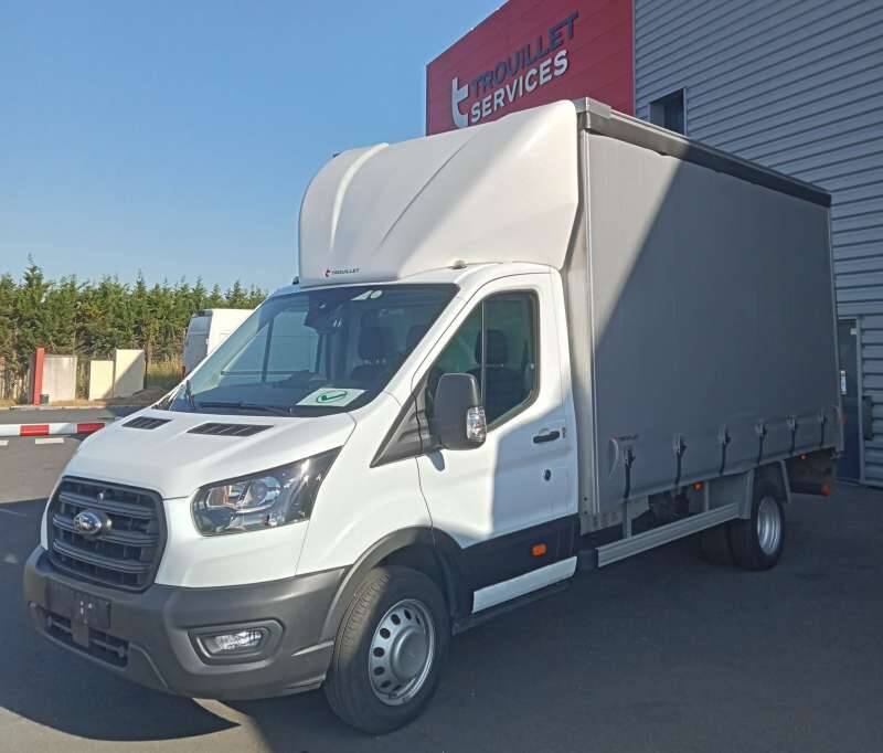 Ford Transit Chassis Cabine ROUES JUMELEES RIDEAUX COULISSANTS 170 CV 3,5 T