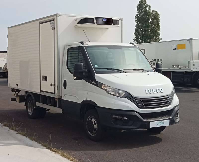 Iveco Daily Chassis Cabine FRIGO 12M3 160 CV RJ CAISSE CAZAUX GROUPE CARRIER PULSOR 400 MT 3,5 T