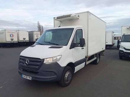Mercedes Sprinter Chassis Cabine FRIGO 12M3 160 CV RJ HAYON CAISSE CAZAUX GROUPE THERMOKING V300 MAX SPECTRUM 3,5 T