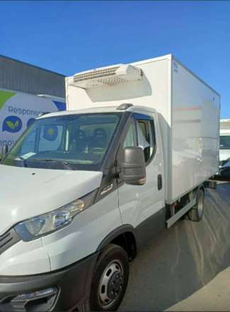 Iveco Daily Chassis Cabine FRIGO 12M3 160 CV RJ CAISSE CAZAUX GROUPE THERMOKING V300 MAX 3,5 T