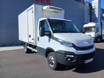 Iveco Daily Chassis Cabine FRIGO 12M3 140 CV RJ CAISSE CAZAUX GROUPE THERMOKING V300 MAX 3,5 T