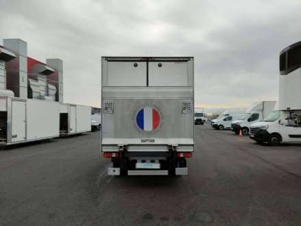 Iveco Daily Chassis Cabine FRIGO 12M3 160 CV ROUES JUMELEES HAYON CAISSE CAZAUX GROUPE THERMOKING V300 MAX 3.5 T