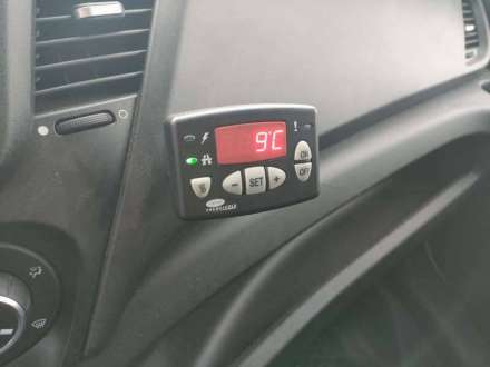 Iveco Daily Chassis Cabine FRIGO 12M3 160 CV ROUES JUMELEES HAYON CAISSE CAZAUX GROUPE CARRIER 3.5 T