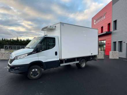 Iveco Daily Chassis Cabine FRIGO 12M3 160 CV RJ HAYON CAISSE CAZAUX GROUPE THERMOKING V300 MAX 3,5 T