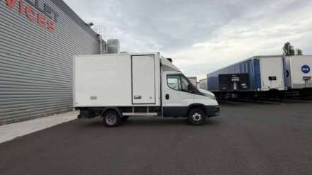 Iveco Daily Chassis Cabine FRIGO 12M3 160 CV ROUES JUMELEES HAYON CAISSE CAZAUX GROUPE THERMOKING V300 MAX 3.5 T