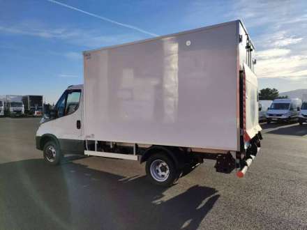 Iveco Daily Chassis Cabine FRIGO 12M3 160 CV ROUES JUMELEES HAYON CAISSE CAZAUX GROUPE THERMOKING V300 MAX 3.5 T