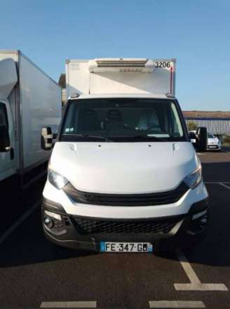 Iveco Daily Chassis Cabine FRIGO 12M3 140 CV RJ HAYON CAISSE CAZAUX GROUPE THERMOKING V300 MAX 3,5 T