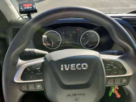 Iveco Daily Chassis Cabine FRIGO 12M3 160 CV ROUES JUMELEES HAYON CAISSE CAZAUX GROUPE THERMOKING V300 MAX 3.5 T