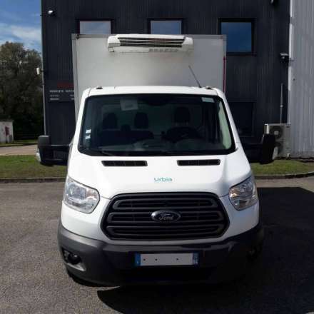Ford Transit Chassis Cabine FRIGO 12M3 130 CV RJ CAISSE CAZAUX GROUPE THERMOKING V300 MAX 3,5 T