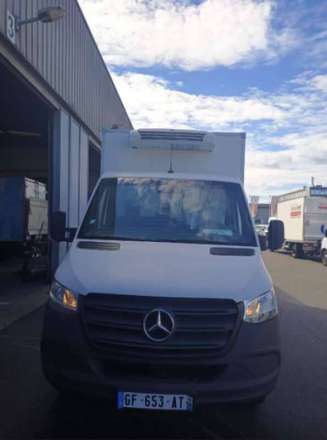 Mercedes Sprinter Chassis Cabine FRIGO POSITIF/NEGATIF 12M3 160 CV RJ HAYON 3,5 T