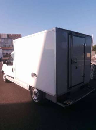 Fiat Doblo Plancher Cabine FRIGO 5M3 105 CV CAISSE CAZAUX GROUPE THERMOKING V200 MAX 2,5 T