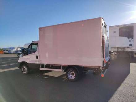 Iveco Daily Chassis Cabine FRIGO 12M3 160 CV ROUES JUMELEES HAYON CAISSE CAZAUX GROUPE THERMOKING V300 MAX 3.5 T