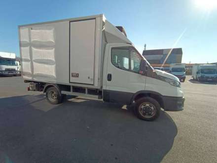 Iveco Daily Chassis Cabine FRIGO 12M3 160 CV ROUES JUMELEES HAYON CAISSE CAZAUX GROUPE THERMOKING V300 MAX 3.5 T
