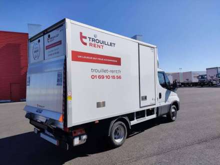 Iveco Daily Chassis Cabine FRIGO 12M3 160 CV ROUES JUMELEES HAYON CAISSE CAZAUX GROUPE THERMOKING V300 MAX 3.5 T