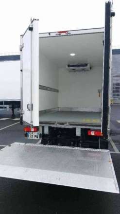 Iveco Daily Chassis Cabine FRIGO 12M3 160 CV ROUES JUMELEES HAYON CAISSE CAZAUX GROUPE THERMOKING V300 MAX 3.5 T