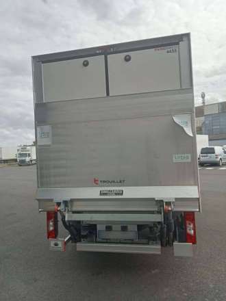 Ford Transit Chassis Cabine FRIGO 12M3 130 CV ROUES JUMELEES HAYON CAISSE CAZAUX GROUPE THERMOKING MONOTEMPERATURE V300 MAX 3,5 T