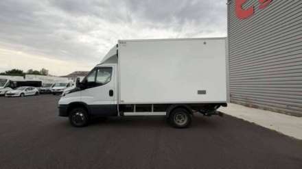 Iveco Daily Chassis Cabine FRIGO 12M3 160 CV ROUES JUMELEES HAYON CAISSE CAZAUX GROUPE THERMOKING V300 MAX 3.5 T