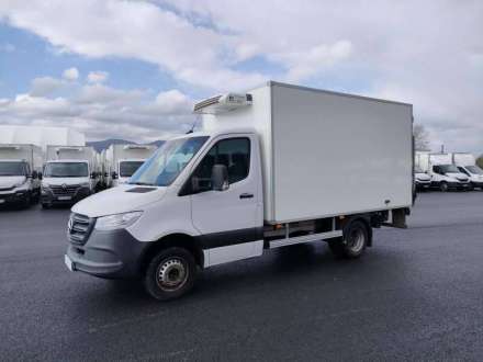 Mercedes Sprinter Chassis Cabine 12M3 160 CV RJ HAYON CAISSE CAZAUX GROUPE THERMOKING V300 MAX SPECTRUM 3,5 T