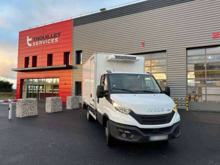 Iveco Daily Chassis Cabine FRIGO 12M3 160 CV RJ CAISSE CAZAUX GROUPE THERMOKING V300 MAX 3,5 T