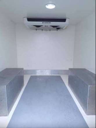 Fiat Doblo Plancher Cabine FRIGO 5M3 105 CV CAISSE CAZAUX GROUPE THERMOKING V200 MAX 2,5 T