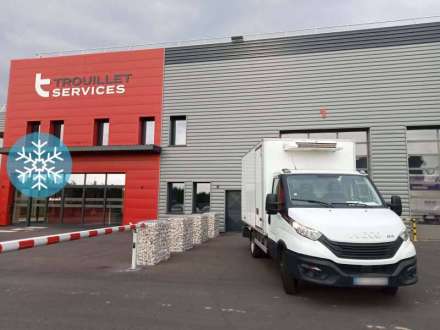 Iveco Daily Chassis Cabine FRIGO 12M3 160 CV RJ HAYON CAISSE CAZAUX GROUPE THERMOKING V300 MAX 3,5 T