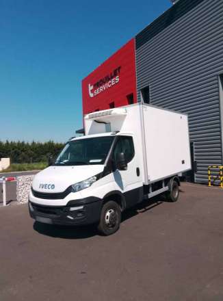 Iveco Daily Chassis Cabine FRIGO 12M3 140 CV RJ CAISSE CAZAUX GROUPE THERMOKING V300 MAX 3,5 T