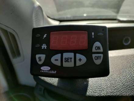 Ford Transit Chassis Cabine FRIGO 12M3 170 CV ROUES JUMELEES HAYON CAISSE CAZAUX GROUPE THERMOKING MONOTEMPERATURE V300 MAX 3,5 T