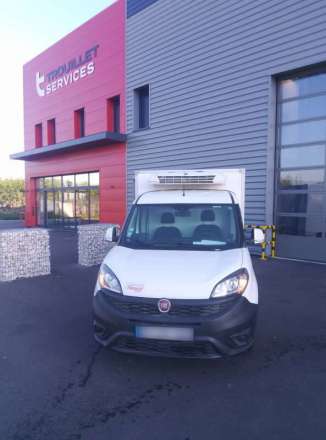 Fiat Doblo Plancher Cabine FRIGO 5M3 105 CV CAISSE CAZAUX GROUPE THERMOKING V200 MAX 2,5 T