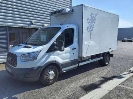 Ford Transit Chassis Cabine 12M3 130 CV RJ CAISSE CAZAUX GROUPE THERMOKING V300 MAX 3,5 T