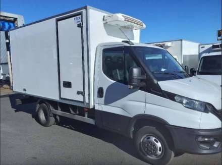 Iveco Daily Chassis Cabine FRIGO 12M3 160 CV RJ HAYON CAISSE CAZAUX GROUPE THERMOKING V300 MAX 3,5 T