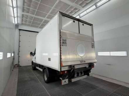 Iveco Daily Chassis Cabine FRIGO 12M3 160 CV ROUES JUMELEES HAYON CAISSE CAZAUX GROUPE THERMOKING V300 MAX 3.5 T
