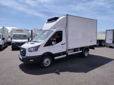 Ford Transit Chassis Cabine FRIGO 12M3 130 CV ROUES JUMELEES CAISSE CAZAUX GROUPE THERMOKING MONOTEMPERATURE V300 MAX 3,5 T