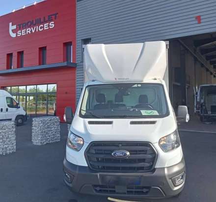 Ford Transit Chassis Cabine ROUES JUMELEES RIDEAUX COULISSANTS  170 CV 3,5 T