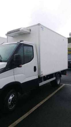 Iveco Daily Chassis Cabine FRIGO 12M3 160 CV ROUES JUMELEES HAYON CAISSE CAZAUX GROUPE THERMOKING V300 MAX 3.5 T