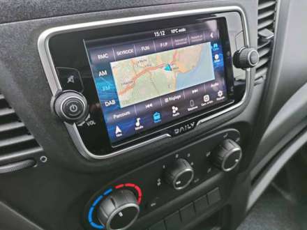 Iveco Daily Chassis Cabine FRIGO 12M3 160 CV ROUES JUMELEES HAYON CAISSE CAZAUX GROUPE CARRIER 3.5 T