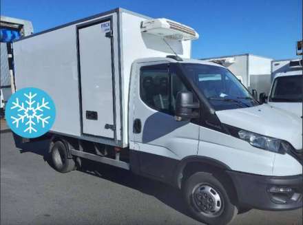 Iveco Daily Chassis Cabine FRIGO 12M3 160 CV RJ CAISSE CAZAUX GROUPE THERMOKING V300 MAX 3,5 T
