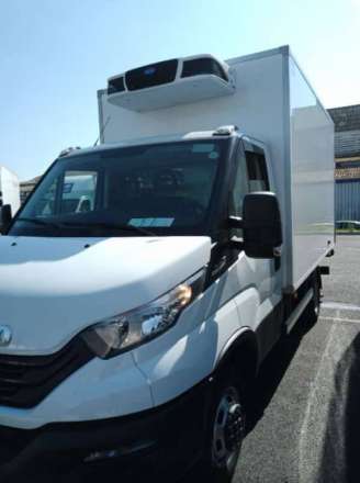 Iveco Daily Chassis Cabine FRIGO 12M3 160 CV RJ HAYON CAISSE CAZAUX GROUPE CARRIER PULSOR 400 MT 3,5 T