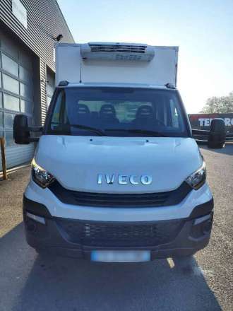 Iveco Daily Chassis Cabine FRIGO 12M3 140 CV RJ HAYON CAISSE CAZAUX GROUPE THERMOKING V300 MAX 3,5 T