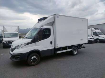 Iveco Daily Chassis Cabine FRIGO 12M3 160 CV ROUES JUMELEES HAYON CAISSE CAZAUX GROUPE THERMOKING V300 MAX 3.5 T