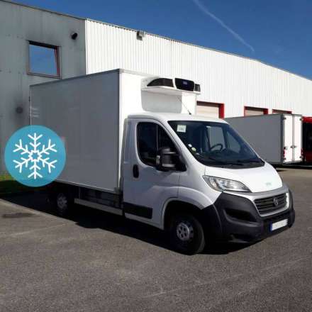 Fiat Ducato Chassis Cabine FRIGO 12M3 130 CV CAISSE CAZAUX GROUPE GROUPE CARRIER PULSOR 400 3,5 T