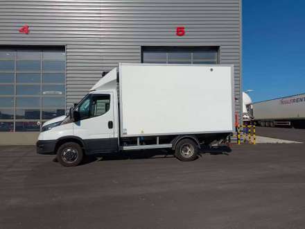 Iveco Daily Chassis Cabine FRIGO 12M3 160 CV ROUES JUMELEES HAYON CAISSE CAZAUX GROUPE THERMOKING V300 MAX 3.5 T
