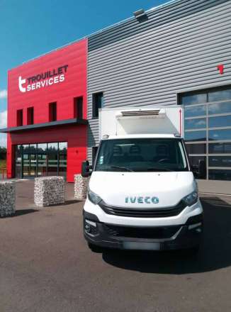 Iveco Daily Chassis Cabine FRIGO 12M3 140 CV RJ CAISSE CAZAUX GROUPE THERMOKING V300 MAX 3,5 T