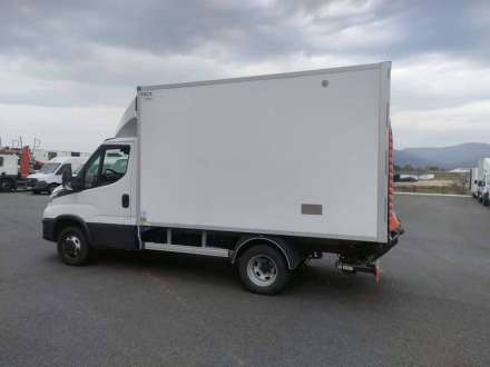 Iveco Daily Chassis Cabine FRIGO 12M3 160 CV ROUES JUMELEES HAYON CAISSE CAZAUX GROUPE THERMOKING V300 MAX 3.5 T