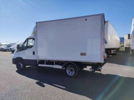 Iveco Daily Chassis Cabine FRIGO 12M3 160 CV ROUES JUMELEES HAYON CAISSE CAZAUX GROUPE THERMOKING V300 MAX 3.5 T