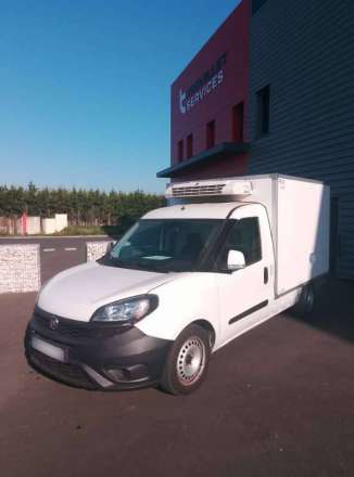 Fiat Doblo Plancher Cabine FRIGO 5M3 105 CV CAISSE CAZAUX GROUPE THERMOKING V200 MAX 2,5 T