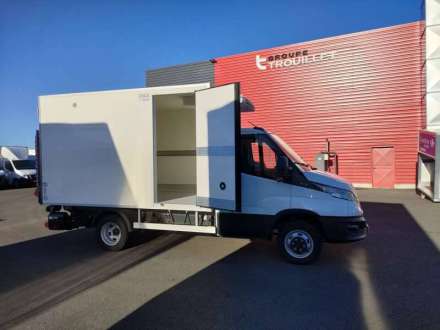 Iveco Daily Chassis Cabine FRIGO 12M3 160 CV ROUES JUMELEES HAYON CAISSE CAZAUX GROUPE THERMOKING V300 MAX 3.5 T